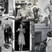 Black and white portraits of iconic women in fashion — Princess Diana, Audrey Hepburn, and Kate Middleton — with beige and gold overlays, representing timeless elegance and classic style